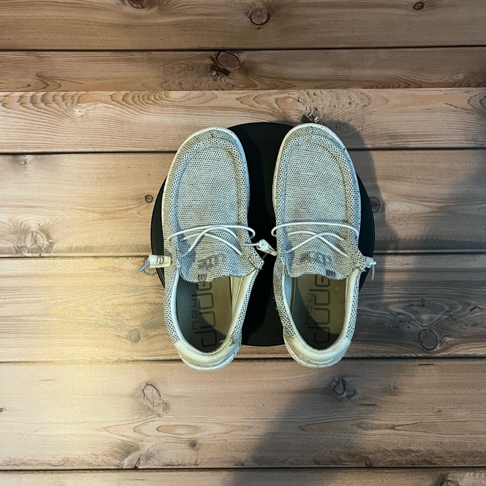 Hey Dude Moccasins in Soft Gray - Picture 5 of 7